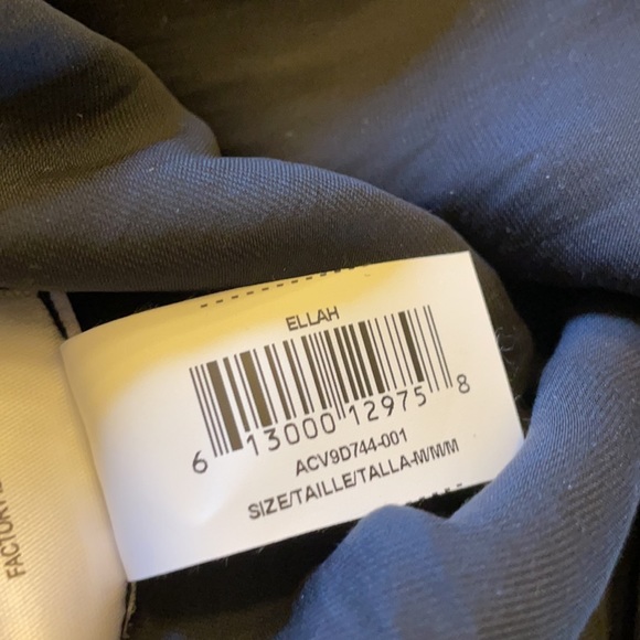 BCBG MacAzria Ellah wide leg black jumpsuit Medium - Picture 9 of 10